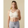 Bravado corpo seda sem costura sutiã de enfermagem - branco antigo, L | Macrobaby Sale