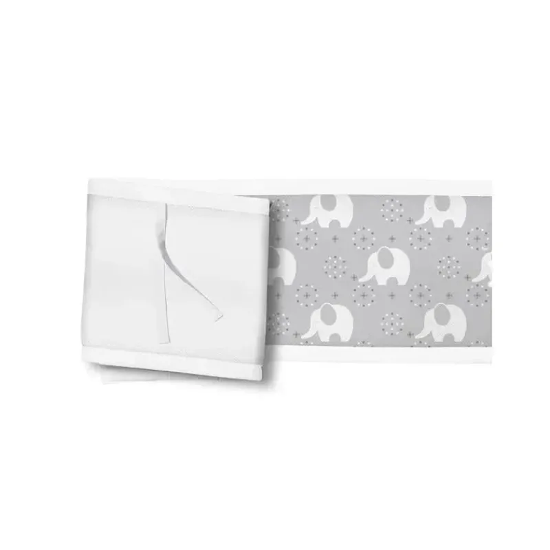 breathablebaby__forro_de__SKUXfrixNiT_2.webp BreathableBaby - Forro de berço de malha respirável clássico, Pacific Elephant Grey Sale