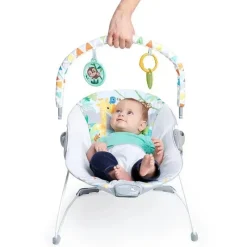 Bright Starts - Assento infantil com vibrações calmantes para bebê Bouncer Clearance