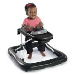 Bright Starts - Centro de atividades para bebês Ford F-150 4 em 1 Agate Black e Push Walker Hot
