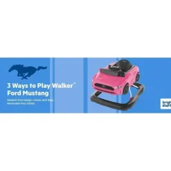 Baby Einstein Bright Starts - Ford Mustang 3 maneiras de jogar Walker - Rosa Online