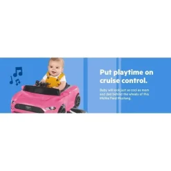 Baby Einstein Bright Starts - Ford Mustang 3 maneiras de jogar Walker - Rosa Online