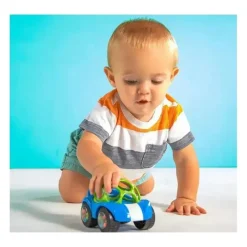 Bright Starts - Rattle & Roll Buggie Easy Grasp Push Vehicle New