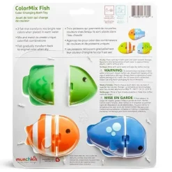 Munchkin Brinquedo de banho de peixe Colormix mudança de cor de peixe Discount