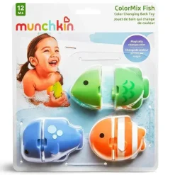 Munchkin Brinquedo de banho de peixe Colormix mudança de cor de peixe Discount