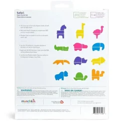 Munchkin Brinquedo de banho de quebra-cabeça de espuma Safari, conjunto de 33 peças New