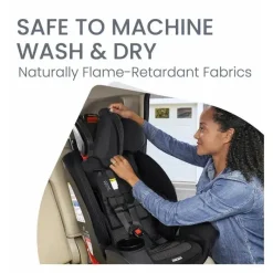 Britax - Assento de carro All-in-One One4Life ClickTight, Cool Flow Carbon New