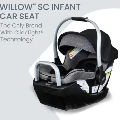 Britax - Assento de carro infantil Willow SC, assento de carro voltado para trás Outlet