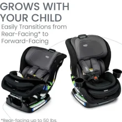 Britax - Assento de carro conversível estreito em álamo, Stone Onyx Outlet