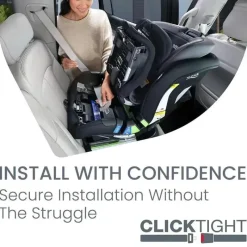 Britax - Assento de carro conversível estreito em álamo, Stone Onyx Outlet