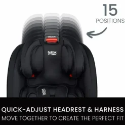 Britax - Assento de carro conversível multifuncional One4Life ClickTight, Onyx Clearance
