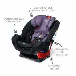 Britax - Cadeira Auto All-in-One One4Life ClickTight Iris Onyx Sale