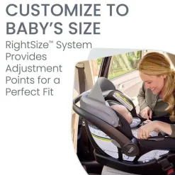 Britax - Cadeira Auto Infantil Willow S com Base Alpina Anti-Rebote, Grafite Onyx Fashion