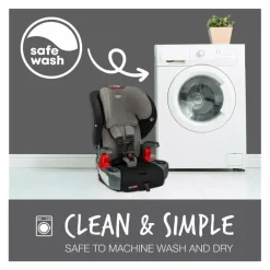 Britax - Cresça com você ClickTight Harness Booster Assento de carro, contorno cinza Best