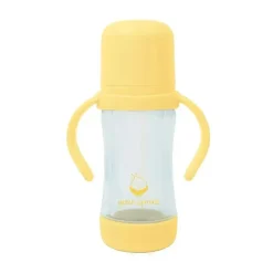 Iplay Brotos Verdes - Copo de Sorvete e Palha de Brotos Feito de Plantas e Vidro, Amarelo Clearance