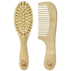 Iplay Brotos Verdes - Escova e Pente de Aprendizagem, Natural Discount