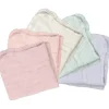 Iplay Brotos Verdes - Panos Absorventes de Musselina de Algodão Orgânico 5Pk, Rosa Fashion