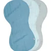 Iplay Brotos verdes - panos de arroto de musselina de algodão orgânico 3Pk, mirtilo New