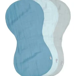 Iplay Brotos verdes - panos de arroto de musselina de algodão orgânico 3Pk, mirtilo New