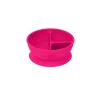 Iplay Brotos Verdes - Tigela de Aprendizagem de Silicone, Rosa Hot