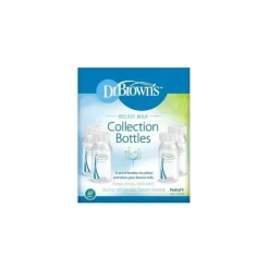 Dr. Brown's Brown - 4 frascos estreitos para coleta de leite materno, 4 onças Online