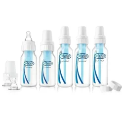 Dr. Brown's Brown's - Conjunto de alimentação para recém-nascidos com mamadeira de fluxo natural Clearance