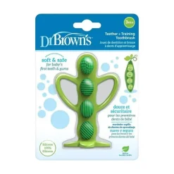 Dr. Brown's Brown's - Escova de dentes para dentição Peapod, verde Sale