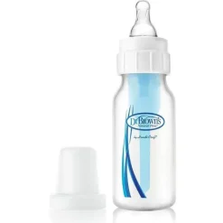 Dr. Brown's Brown's - Frasco padrão de polipropileno de fluxo natural, 4 onças Fashion