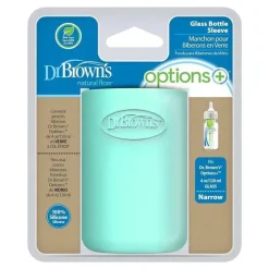 Dr. Brown's Brown's - Manga estreita para garrafa de vidro de 4 onças/120 ml - Menta Best