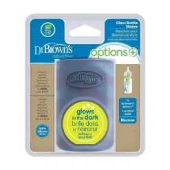 Dr. Brown's Brown's - Manga estreita para garrafa de vidro de 4 onças/120 ml que brilha no escuro Outlet