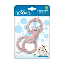 Dr. Brown's Brown's - Mordedor de silicone Flexees Sloth, rosa Outlet