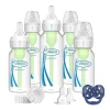 Dr. Brown's Brown's - Opções + Conjunto de mamadeira anti-cólica estreita Clearance