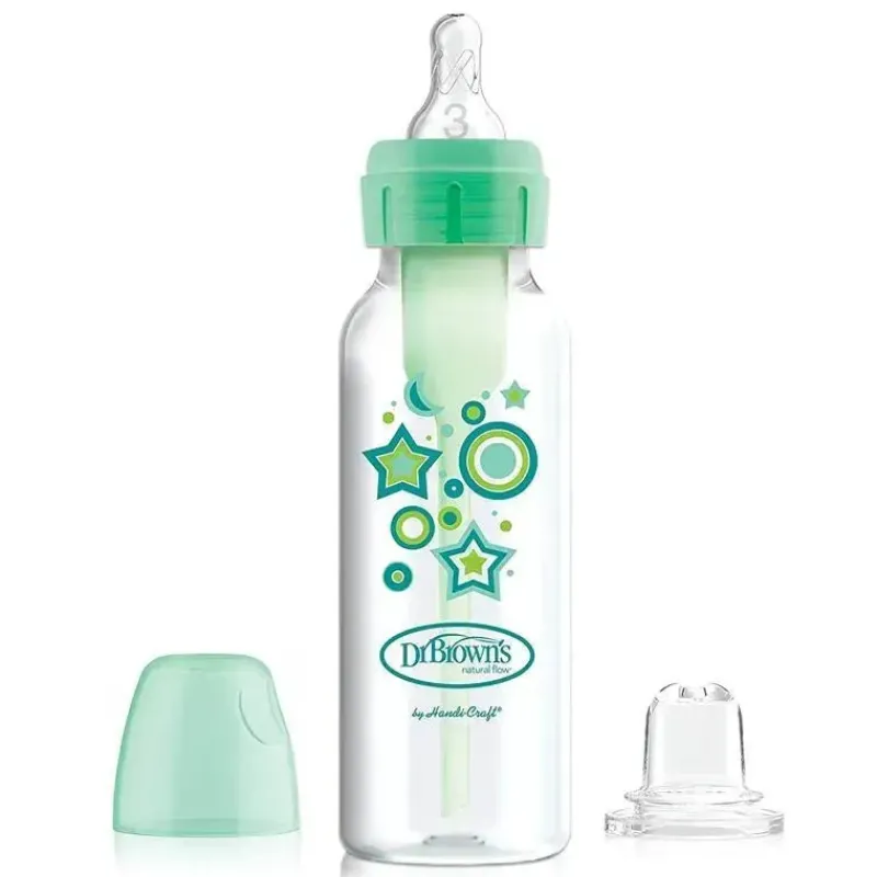 browns__opes_de__onas__ga_SKUfoaqbO1L_0.webp Dr. Brown's Brown's - opções de 8 onças + garrafa estreita Pp para canudinho, verde Fashion