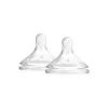 Dr. Brown's Brown's - Opções 2Pk + Mamilos para garrafas de silicone com gargalo largo nível 4 Discount