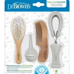 Dr. Brown's Brown's - Produtos essenciais para cuidados com o bebê, kit de 5 peças New