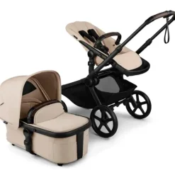 Bugaboo - Carrinho de bebê Kangaroo Complete, Preto/Desert Taupe Sale