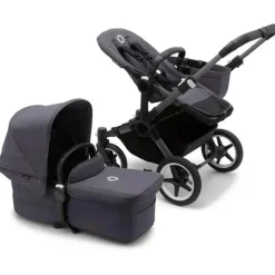 Bugaboo - Carrinho de passeio mono completo Donkey 5, grafite/azul tempestuoso New