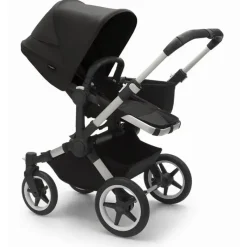 Bugaboo - Donkey 5 Mono Completo Carrinho Simples para Duplo, Alumínio/Preto Meia-Noite Best
