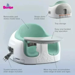 Bumbo - Assento Multi Assento 3 em 1 com Altura Ajustável Hemlock Fashion