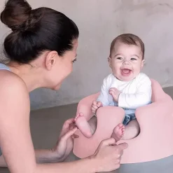 Bumbo - Cadeira infantil rosa para sentar no chão New