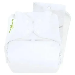 BumGenius - Fralda de pano estilo bolso tamanho único original 5.0, branca Outlet