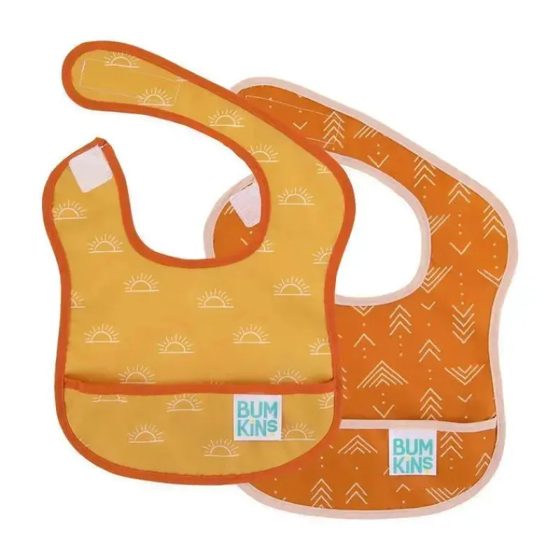 bumkins__babete_inicial___SKUjHuK7g63_0.webp Bumkins - Babete Inicial 2 Pk, Sunshine/Grounded Outlet