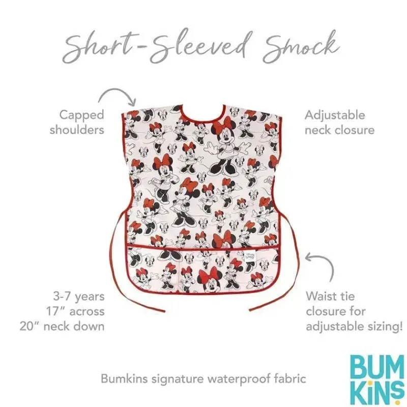 bumkins__bata_clssica_de__SKUBpg9duMJ_4.webp Bumkins – Bata clássica de manga curta da Minnie Mouse Clearance