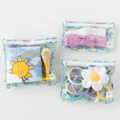 Bumkins - Bolsa de viagem transparente, pacote com 3 unidades, Aloha New