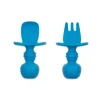 Bumkins - Chewtensils de silicone, azul escuro Sale