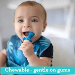 Bumkins - Chewtensils de silicone, azul escuro Sale