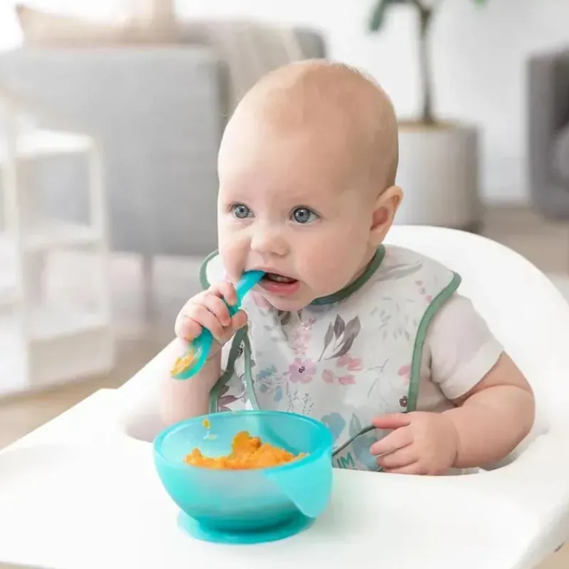 bumkins__conjunto_de_alim_SKUIBmoxRzi_5.webp Bumkins - Conjunto de alimentação de silicone com sucção para bebês e crianças pequenas, geléia azul Online