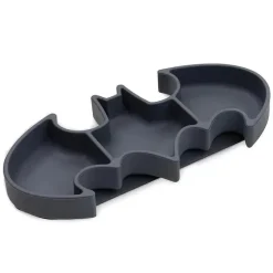 Bumkins - Dc Comics Silicone Grip Dish, Batman Best