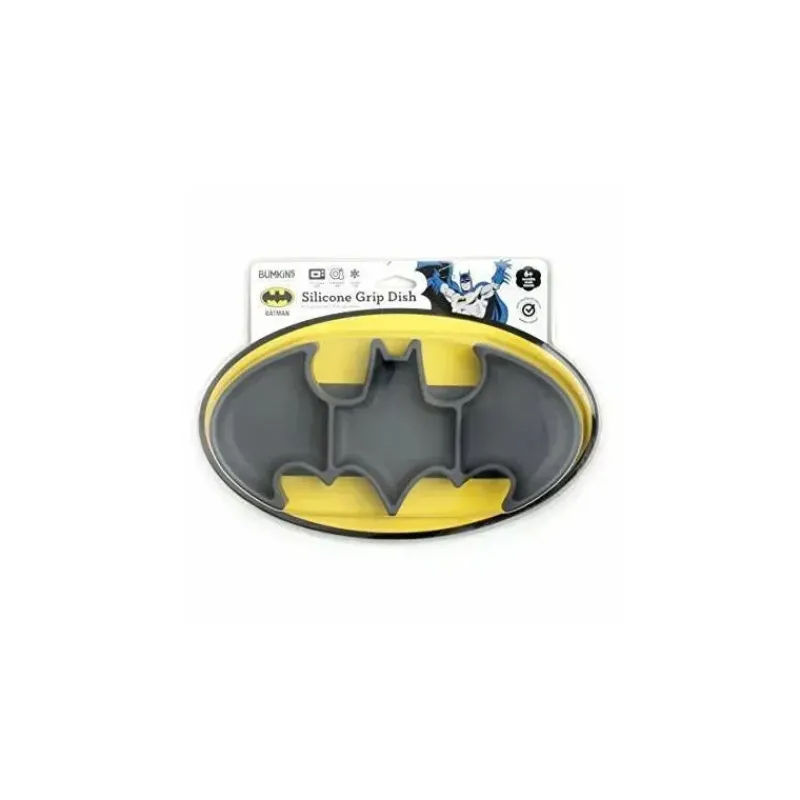 bumkins__dc_comics_silico_SKUe359yCMD_6.webp Bumkins - Dc Comics Silicone Grip Dish, Batman Best