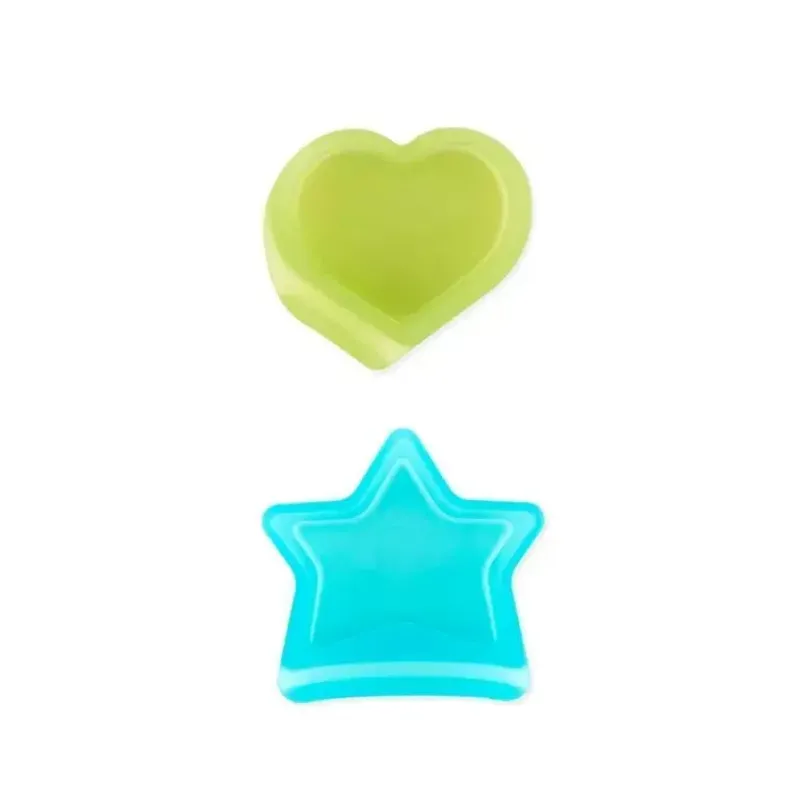 bumkins__dippers_de_silic_SKU7DxpqK4P_0.webp Bumkins - Dippers de silicone para bebês, anexados a tigelas, pratos e pratos, 2 unidades, Aqua Jelly Outlet